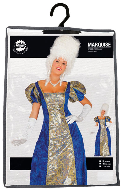 Middeleeuwen Jurk Blauw Dames Middeleeuwen van Fiestas Guirca koop je bij Partywinkel