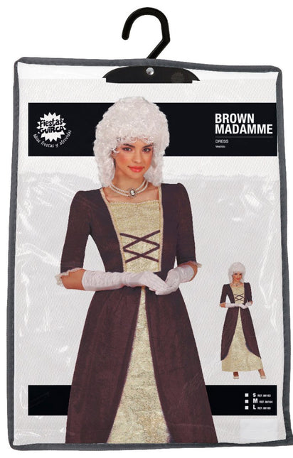 Middeleeuwen Jurk Bruin Dames van Fiestas Guirca koop je bij Partywinkel