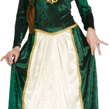 Middeleeuwse Koningin Jurk Dames van Fiestas Guirca koop je bij Partywinkel