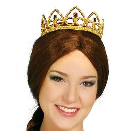 Middeleeuwse Koningin Jurk Dames van Fiestas Guirca koop je bij Partywinkel