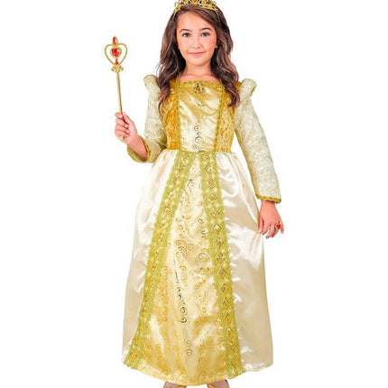Middeleeuwse Koningin Kind Kostuum van Widmann koop je bij Partywinkel