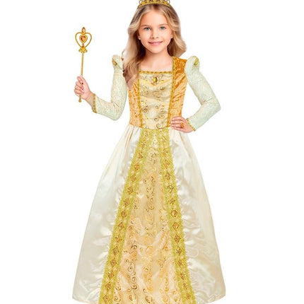 Middeleeuwse Koningin Kind Kostuum van Widmann koop je bij Partywinkel