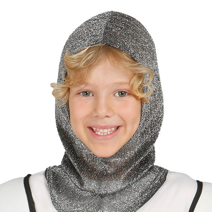 Middeleeuwse Ridder Kostuum Kind Zilver van Fiestas Guirca koop je bij Partywinkel