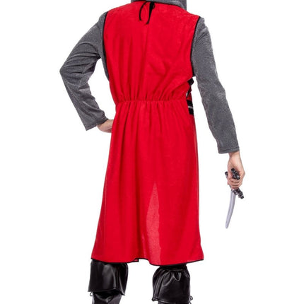 Ridder Kostuum Grijs Rood Heren 2 delig van Wilbers & Wilbers koop je bij Partywinkel