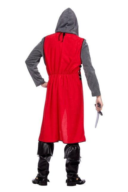 Ridder Kostuum Grijs Rood Heren 2 delig van Wilbers & Wilbers koop je bij Partywinkel