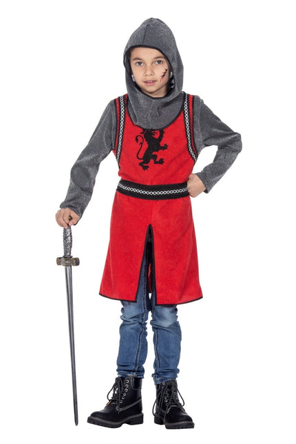 Ridder Kostuum Grijs Rood Jongen 2 delig van Wilbers & Wilbers koop je bij Partywinkel