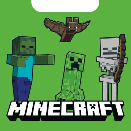 Minecraft Uitdeelzakjes 4st van Procos koop je bij Partywinkel