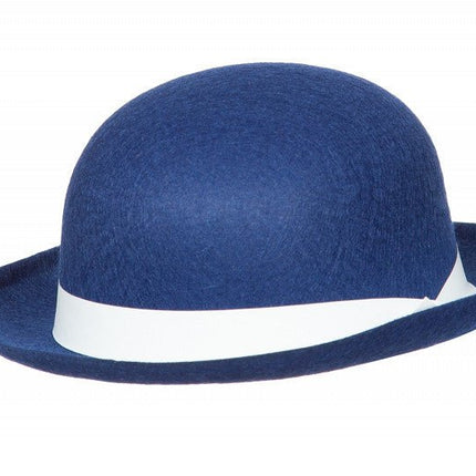 Blauwe Bolhoed Mini van Wilbers & Wilbers koop je bij Partywinkel