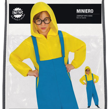 Minion Kostuum Blauw Geel Kind van Fiestas Guirca koop je bij Partywinkel