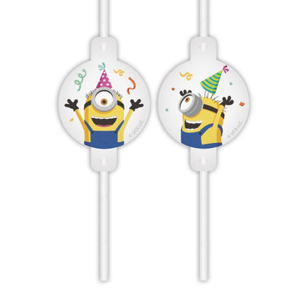 Minions Rietjes 4st van Procos koop je bij Partywinkel