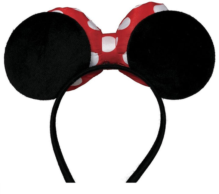 Minnie Mouse Haarband Wit Rood van Fiestas Guirca koop je bij Partywinkel