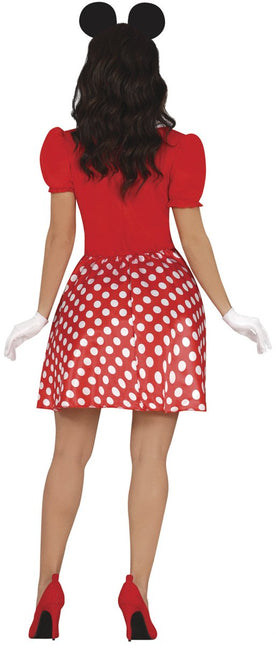 Minnie Mouse Kostuum Rood Wit Dames van Fiestas Guirca koop je bij Partywinkel