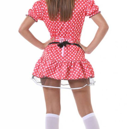 Minnie Mouse Kostuum Wit Rood Dames van Fiestas Guirca koop je bij Partywinkel