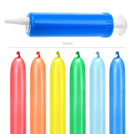 Modelleerballonnen 130cm 30st van Partydeco koop je bij Partywinkel