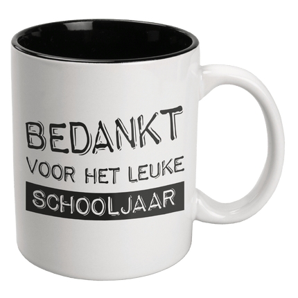 Mok Bedankt Voor Het Schooljaar 8cm van Paper Dreams koop je bij Partywinkel