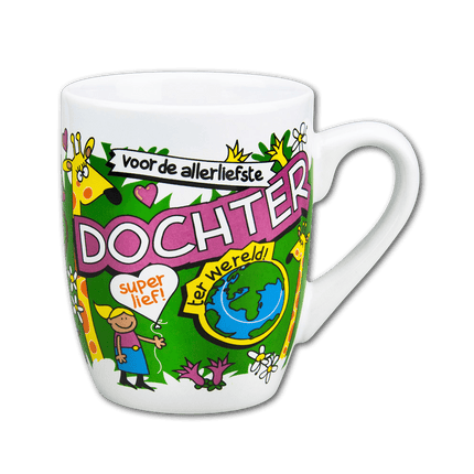 Mok Dochter 12cm van Paper Dreams koop je bij Partywinkel