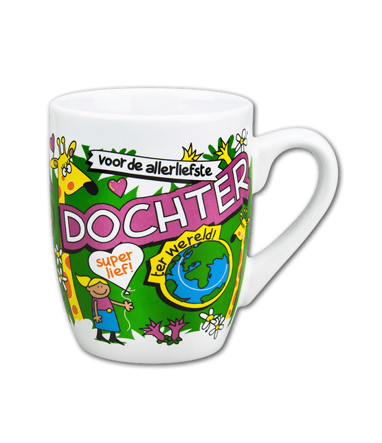 Mok Dochter 12cm van Paper Dreams koop je bij Partywinkel