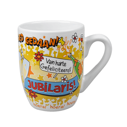 Mok Jubilaris van Paper Dreams koop je bij Partywinkel