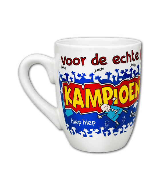 Mok Kampioen 12cm van Paper Dreams koop je bij Partywinkel
