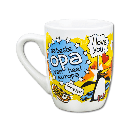 Mok Opa 12cm van Paper Dreams koop je bij Partywinkel