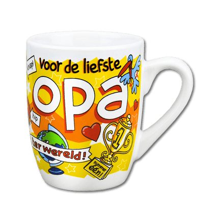 Mok Opa 12cm van Paper Dreams koop je bij Partywinkel
