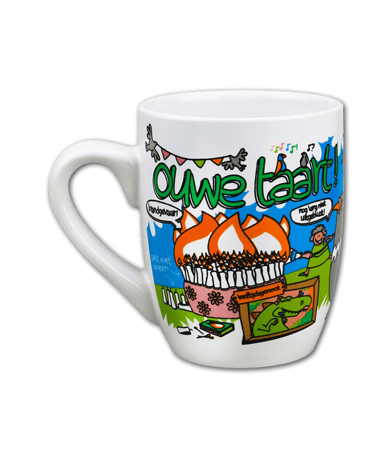 Mok Ouwe Taart 12cm van Paper Dreams koop je bij Partywinkel