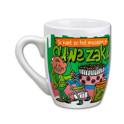 Mok Ouwe Zak 12cm van Paper Dreams koop je bij Partywinkel