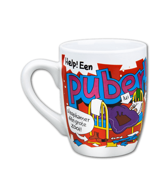 Mok Puber 12cm van Paper Dreams koop je bij Partywinkel