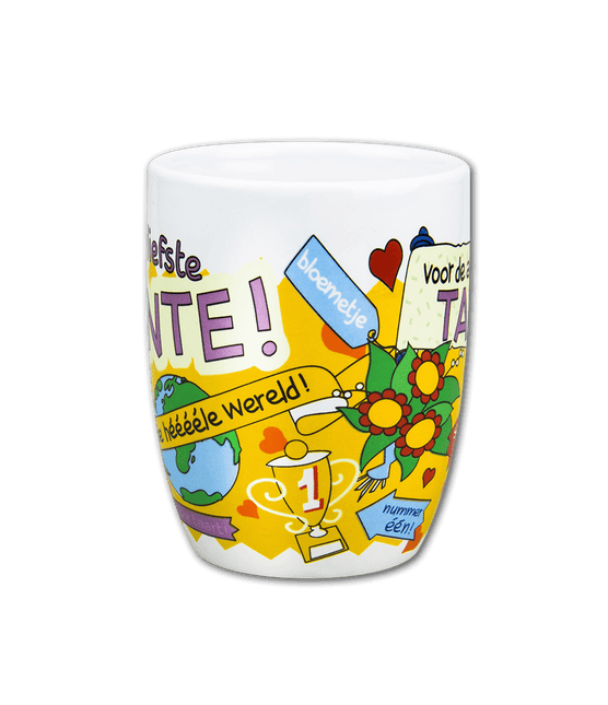 Mok Tante 12cm van Paper Dreams koop je bij Partywinkel