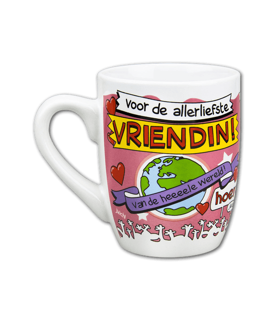 Mok Vriendin 12cm van Paper Dreams koop je bij Partywinkel