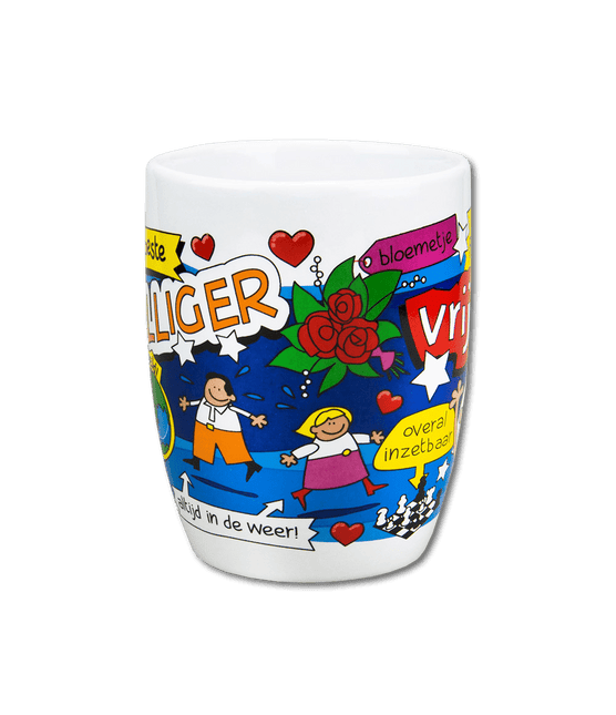 Mok Vrijwilliger 12cm van Paper Dreams koop je bij Partywinkel