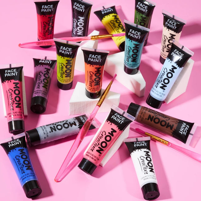 Moon Creations Face Paint Pink 12ml van Moon Creations koop je bij Partywinkel
