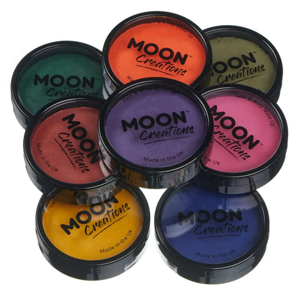 Moon Creations Pro Face Paint Cake Pots Purple 36g van Moon Creations koop je bij Partywinkel