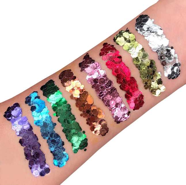 Moon Glitter Classic Chunky Glitter Pink 3g van Moon Creations koop je bij Partywinkel