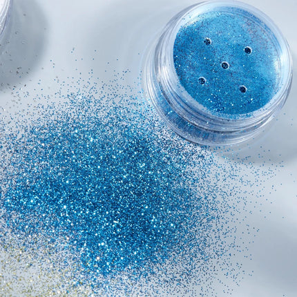 Moon Glitter Classic Fine Glitter Shakers Blue 5g van Moon Creations koop je bij Partywinkel
