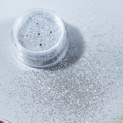 Moon Glitter Classic Fine Glitter Shakers Silver 5g van Moon Creations koop je bij Partywinkel