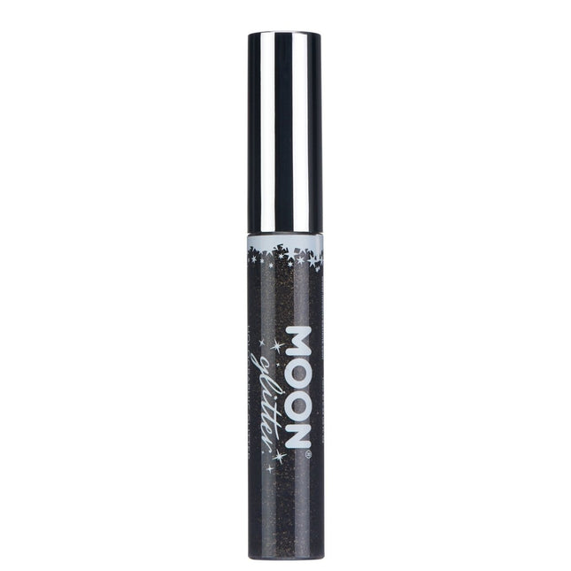 Moon Glitter Holographic Glitter Eye Liner Black 10ml van Moon Creations koop je bij Partywinkel