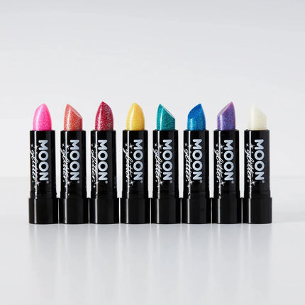 Moon Glitter Iridescent Glitter Lipstick Orange 4.2g van Moon Creations koop je bij Partywinkel