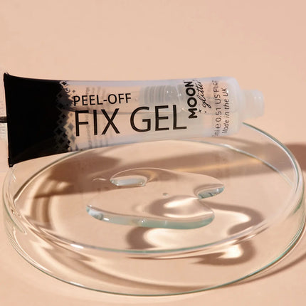 Moon Glitter Peel - Off Glitter Fix Gel 15ml van Moon Creations koop je bij Partywinkel