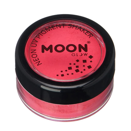 Moon Glow Neon UV Pigment Shakers Intense Red 5g van Moon Creations koop je bij Partywinkel