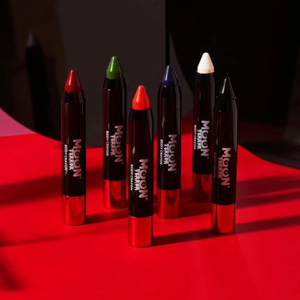 Moon Terror Halloween Body Crayons Midnight Black 3.2g van Moon Creations koop je bij Partywinkel