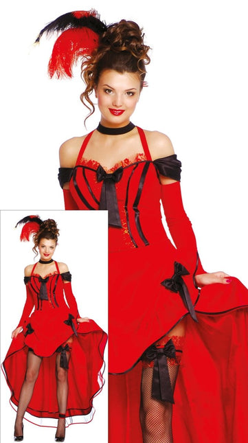 Moulin Rouge Jurk Dames van Fiestas Guirca koop je bij Partywinkel
