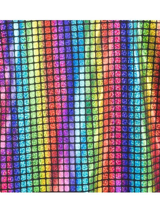 Rainbow Disco -liivi, hihaton, miehille