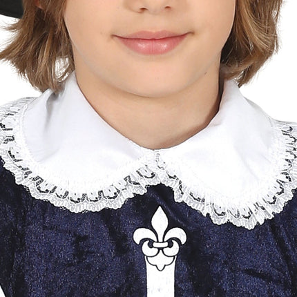 Musketier Kostuum Jongen Blauw van Fiestas Guirca koop je bij Partywinkel