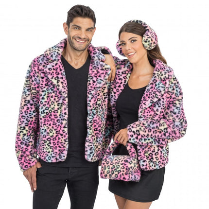 Leopardikorvakuulokkeet värilliset NON-EMAPTED