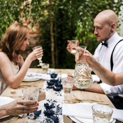 Naamkaarthouders Hout 4cm 6st van Partydeco koop je bij Partywinkel