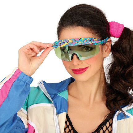 Neon 80S Bril van Fiestas Guirca koop je bij Partywinkel