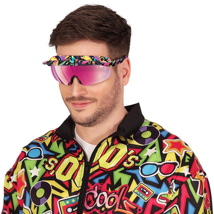 Neon 80S Bril Roze van Fiestas Guirca koop je bij Partywinkel
