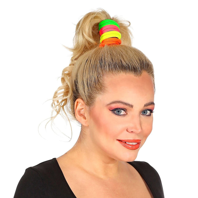 Neon 80S Haarbandjes Gekleurd van Widmann koop je bij Partywinkel