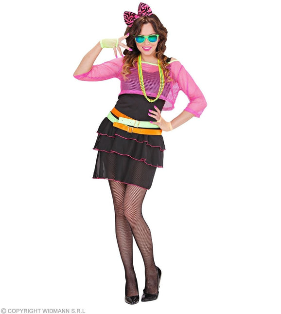 Neon 80S Kostuum Dames 4 delig van Widmann koop je bij Partywinkel